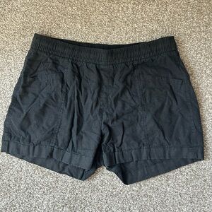 Black Women’s Fabric Shorts